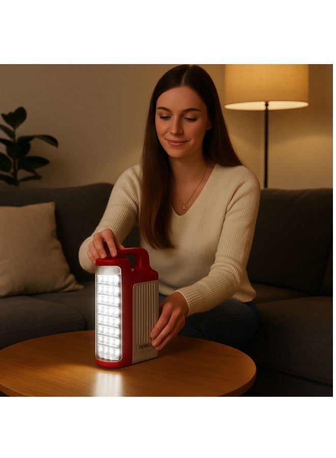 أوجيرا فانوس LED قابل لإعادة الشحن – ضوء تخييم وحالات طوارئ فائق السطوع، بطارية تدوم طويلًا، فانوس محمول ومقاوم للماء للاستخدام الخارجي، المشي، انقطاعات التيار، والاستخدام المنزلي - Image 3